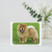 Carte Postale Chow Chow 9B008D-06 (Debout devant)