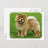 Carte Postale Chow Chow 9B008D-06 (Devant / Derrière)