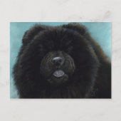 Carte postale Chow Chow Original Chien Art (Devant)