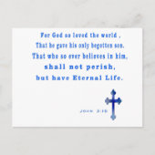 Carte Postale chrétien (Devant)