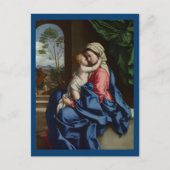 Carte Postale Chrétien Child Embracing His Mother (Devant)