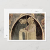 Carte Postale Chrétien Welcomes Two Dominican Friars, (fresco) ( (Devant / Derrière)