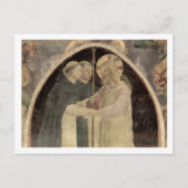 Carte Postale Chrétien Welcomes Two Dominican Friars, (fresco) ( (Devant)