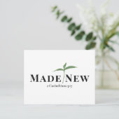 Carte postale chrétienne Rénovée | 2 Corinthiens 5 (Debout devant)