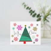 Carte postale Chrismas (Debout devant)