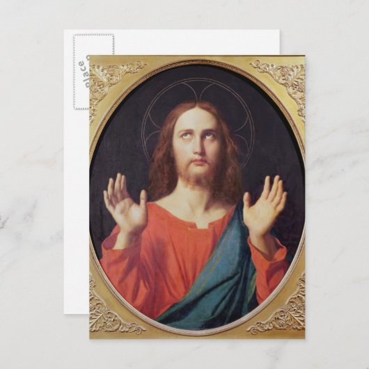 Carte Postale Christ (Devant / Derrière)