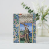 Carte Postale Christ avec la Croix et l'orbe (Debout devant)