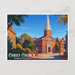 Carte Postale Christ Church Philadelphie Pennsylvanie