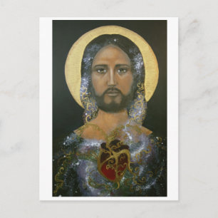 Carte Postale "Christ cosmique" (c)2015