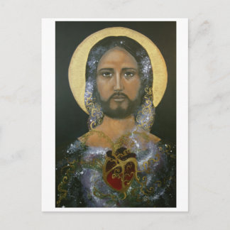 Carte Postale "Christ cosmique" (c)2015