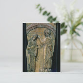 Carte Postale Christ Crowning l'empereur Constantin VII (Debout devant)