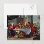 Carte Postale Christ dans la maison de Simon le pharisien (Devant / Derrière)