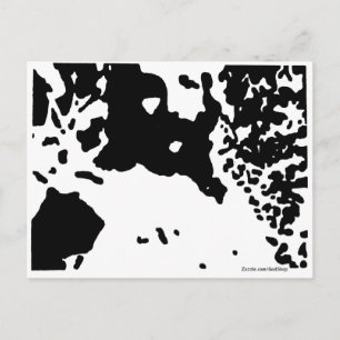 Carte Postale Christ dans la neige