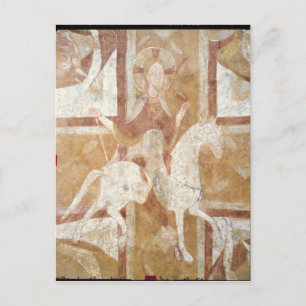 Carte Postale Christ dans un cheval blanc