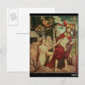 Carte Postale Christ en enfer (Devant / Derrière)