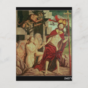 Carte Postale Christ en enfer