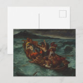 Carte Postale Christ endormi pendant la tempête (Devant / Derrière)