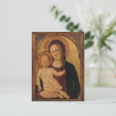 Carte Postale Christ Enfant en Arche avec mère (Debout devant)