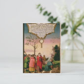 Carte Postale Christ enseigne à ses disciples (Debout devant)