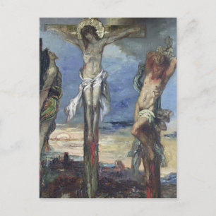 Carte Postale Christ entre les deux voleurs, c.1870
