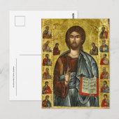 Carte Postale Christ et les douze apôtres (Devant / Derrière)