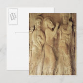 Carte Postale Christ et les pèlerins d'Emmaüs (Devant / Derrière)