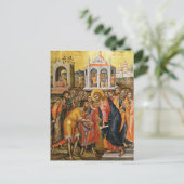 Carte Postale Christ guérir les aveugles par Emmanuel Tzanes (Debout devant)