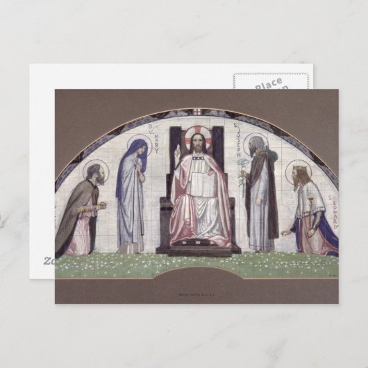 Carte Postale Christ incarné (Devant / Derrière)