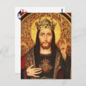 Carte Postale Christ le Roi (Devant / Derrière)