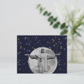Carte Postale Christ, lune et étoiles (Debout devant)