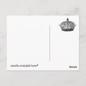 Carte Postale Christ masqué (Dos)