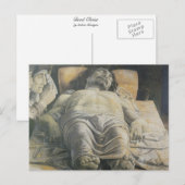 Carte Postale Christ mort (Devant / Derrière)