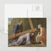 Carte Postale Christ portant la croix, c.1651 (Devant / Derrière)