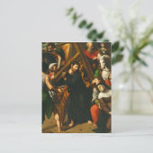 Carte Postale Christ porte la croix (Debout devant)