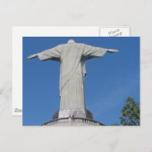 Carte Postale Christ rédempteur (Devant / Derrière)