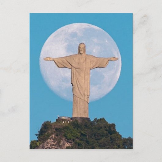 Carte Postale Christ Rédempteur (Devant)