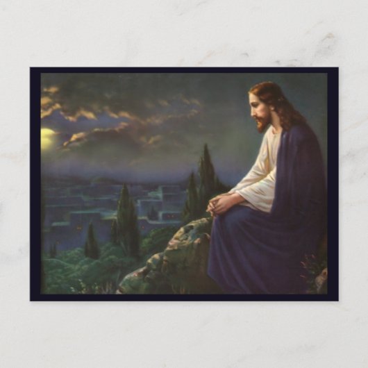 Carte Postale Christ Rédempteur (Devant)