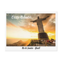 Carte Postale Christ Rédempteur - Rio de Janeiro