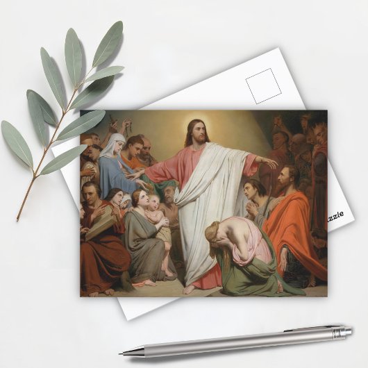 Carte Postale Christ Remunerator Religieux