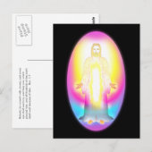 Carte Postale Christ Retourne (Devant / Derrière)