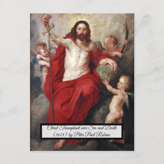 Carte Postale Christ Triumphant sur la mort
