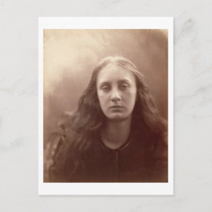 Carte Postale Christabel, portrait de May Prinsep, c.1867 (sepia