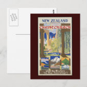 Carte Postale Christchurch en Nouvelle-Zélande (Devant / Derrière)