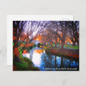 Carte Postale Christchurch Nouvelle-Zélande (Devant / Derrière)