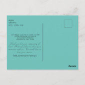 Carte Postale Christian Alors Mon Âme Chante la Célébration de l (Dos)