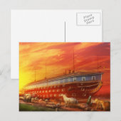 Carte Postale Christian - Arche de Noé - Le commencement (Devant / Derrière)