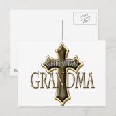 Carte Postale Christian Grandma (Devant / Derrière)