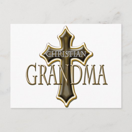 Carte Postale Christian Grandma (Devant)
