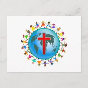Carte Postale Christian Kids