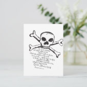 Carte Postale Christian Skull (Debout devant)